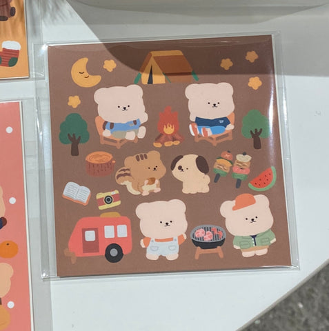 [BAMTOREE] Camping Sticker