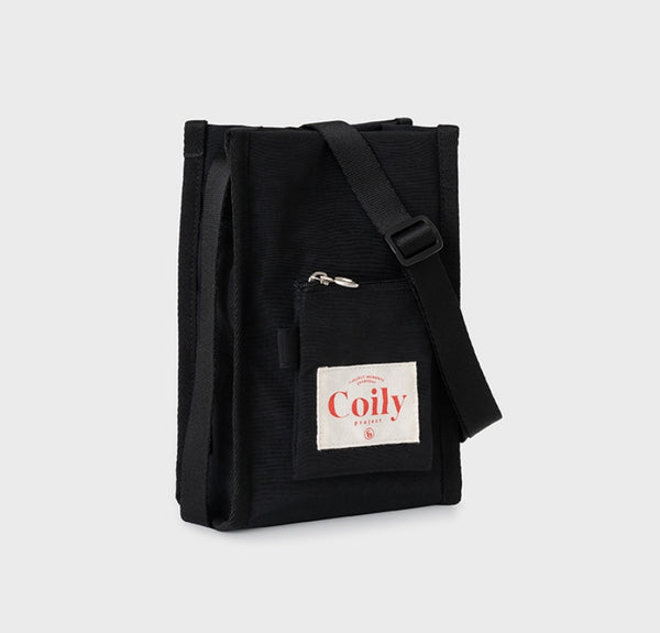 [coily] Stone Bag (Black)