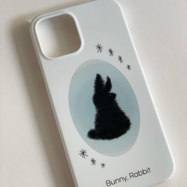 [two paw yard.] Bunny Rabbit Phone Case