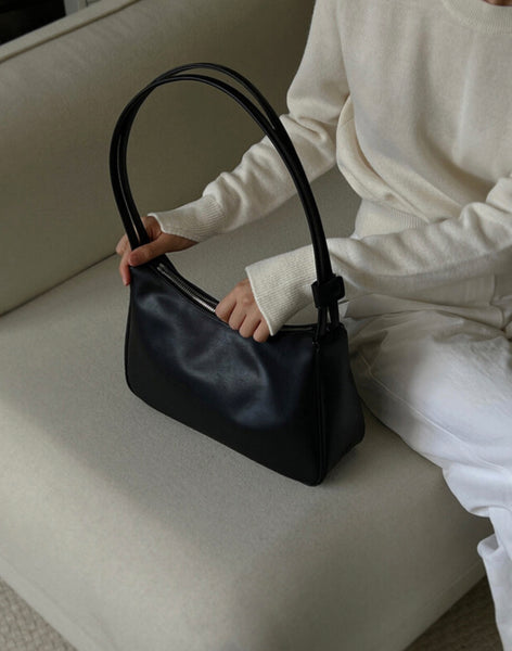 [mucu and ebony] Lithe Bag (Black)