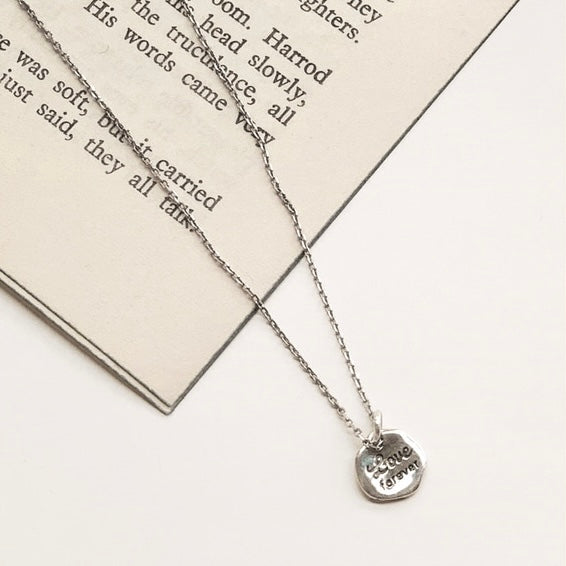 [SLOWAND] [9.25 silver] Forever Necklace