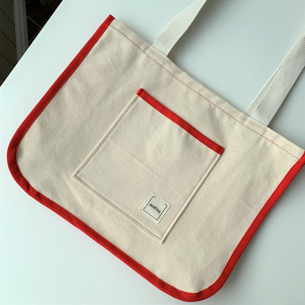 [JackO'bag] Line tote bag (Renewal ver.) (2 Colour)