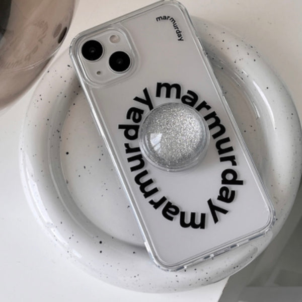 [marmurday] Logo Jelly Hard Case