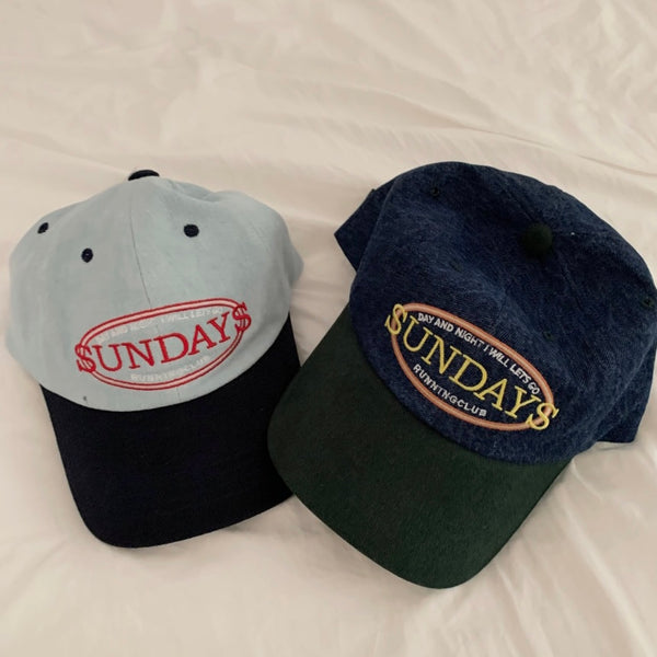 [Forimyme] SUNDAY Vintage Ball Cap