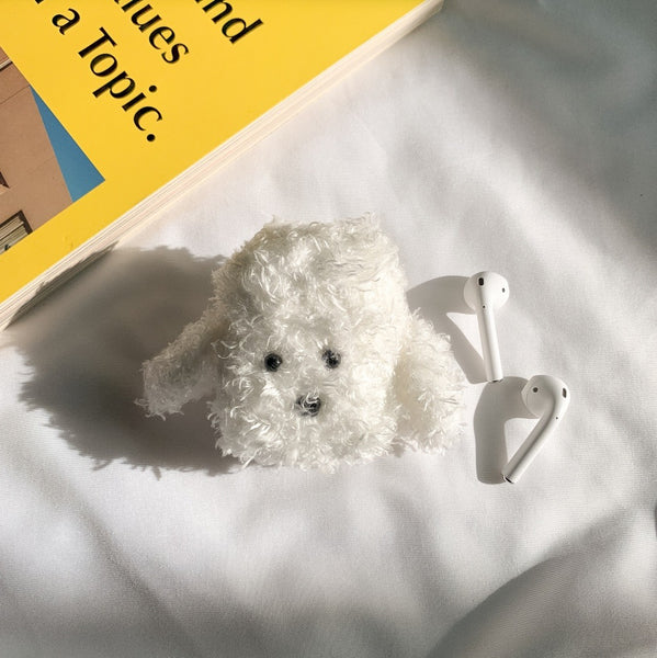 Fluffy Cute Dog AirPods Case (AirPods 1/2 Only)