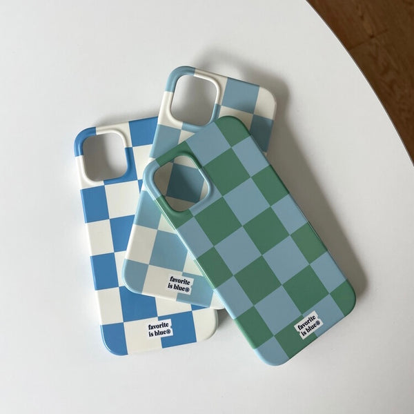 [midmaly] Cheese Check Phone Case
