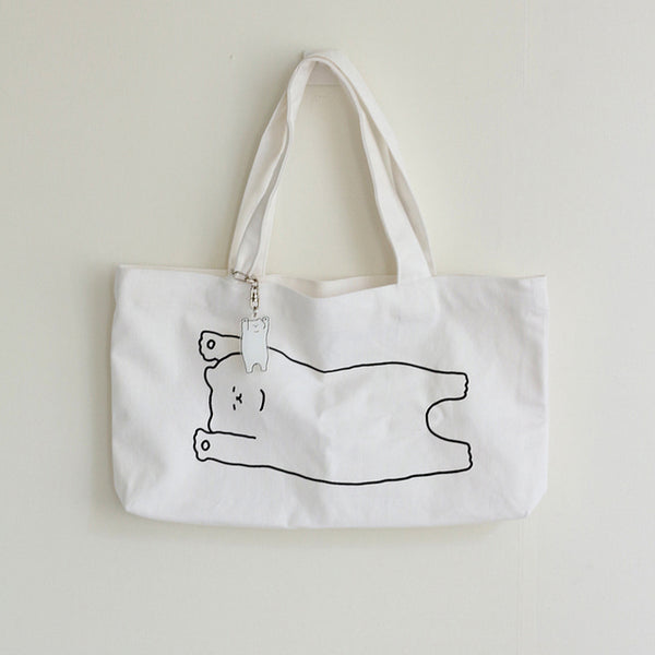 [3MONTHS] Sleeping Cat Eco Bag ver.2