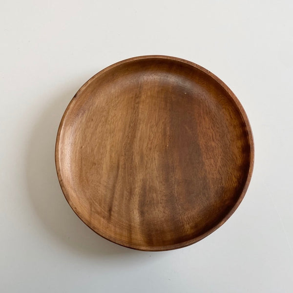 [my own moments] Round Wood Plate 23cm