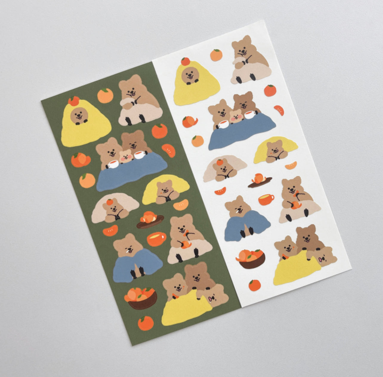 [YOUNG FOREST] Tangerine Quokka Sticker