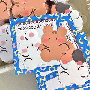 [YOON GOO] Removable Sticker Pack