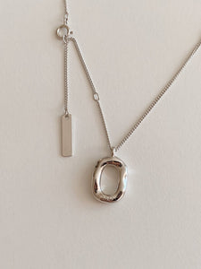 [DUNGEUREON][925 silver] Robe Silver Necklace