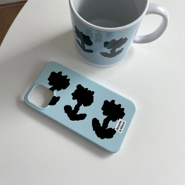 [midmaly] Blue Tulip Phone Case