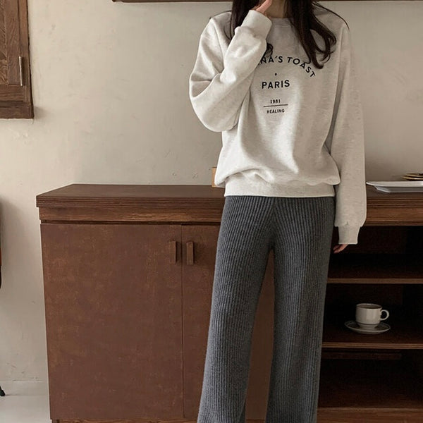 [MERRY AROUND] [wool 80%] Soft Wool Golgi Pants (4 colour)