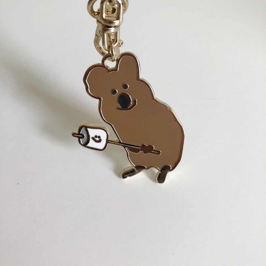 [Dinotaeng] S`more Quokka Keyring