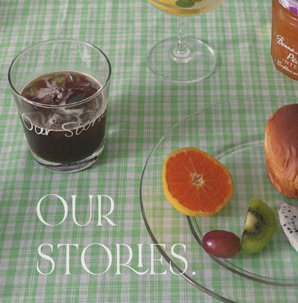 [OUR STORIES] [OUR] Classic Mono Glass-Cup (low ver.) 245ml
