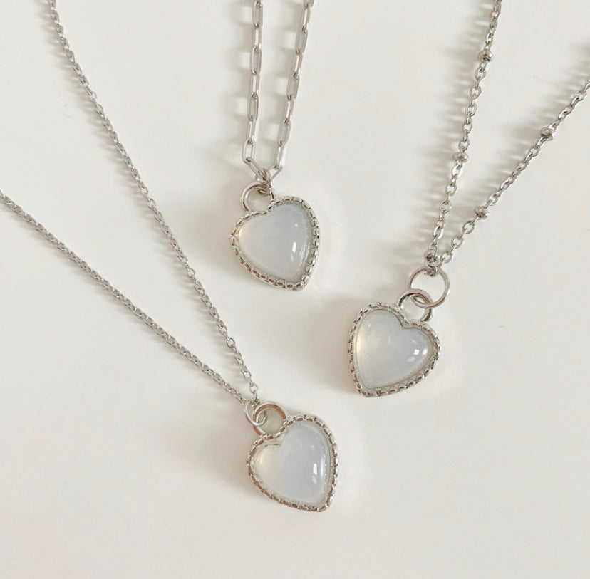 [SOYE PI-NE] Heart Necklace