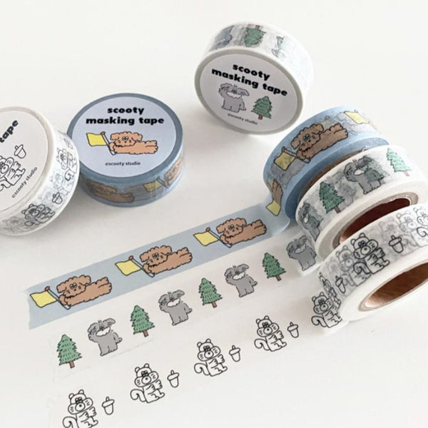 [scooty studio] Masking Tape (3type)