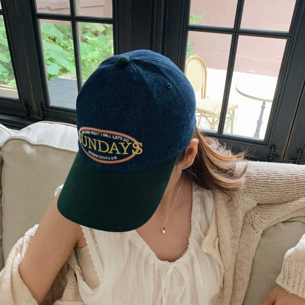 [Forimyme] SUNDAY Vintage Ball Cap