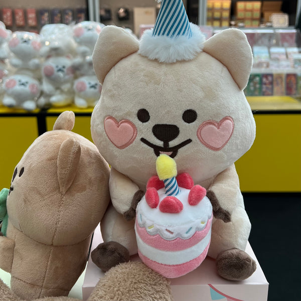 [YOUNG FOREST] Happy Birthday Quokka Plush Doll