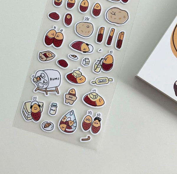 [second morning] Kumi's Big Family Removable Sticker