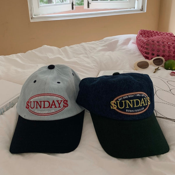 [Forimyme] SUNDAY Vintage Ball Cap