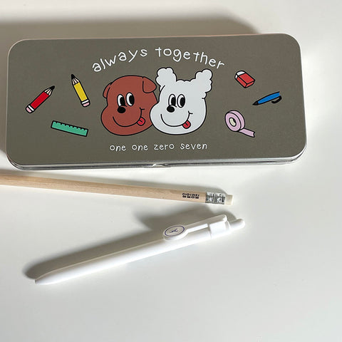[1107] Always Together Pencil Case