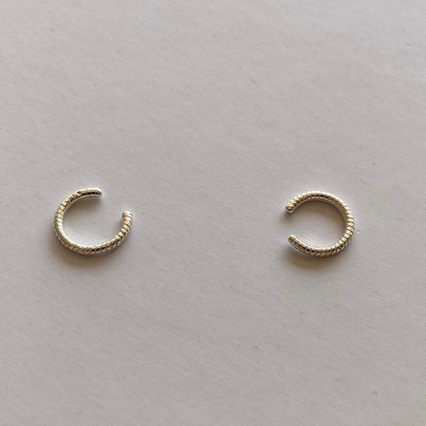 [verte] [925 silver] Deux Silver.144 / Roue Earcuff