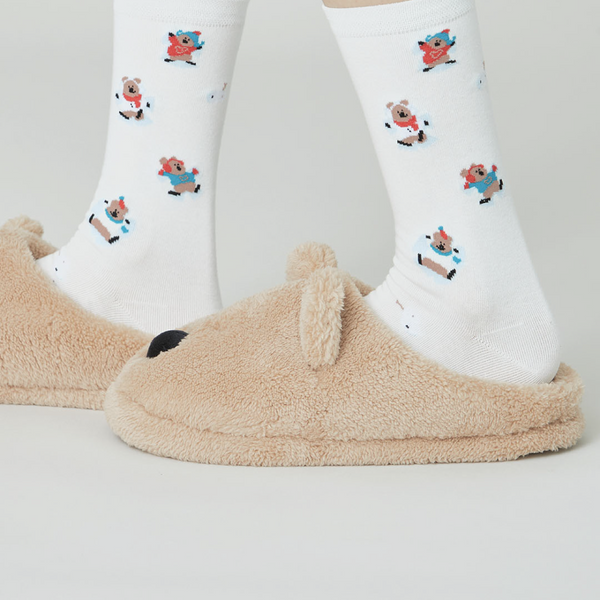 [Dinotaeng] Marshville Snow Angel Single Socks