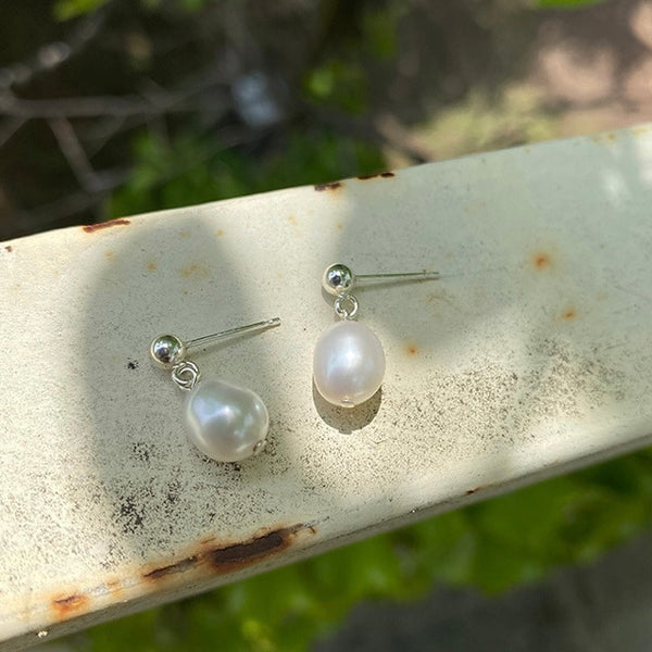 [verte] [925 silver] Deux Silver.126 / Pluie Earring