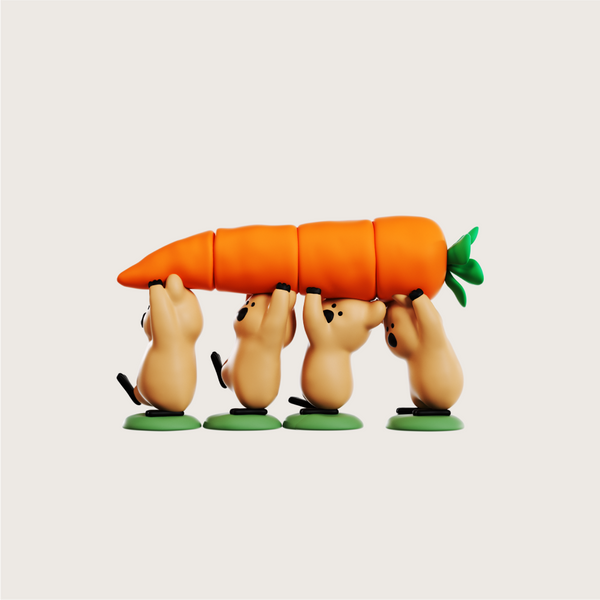 [Dinotaeng] King Carrot! Limited Figure