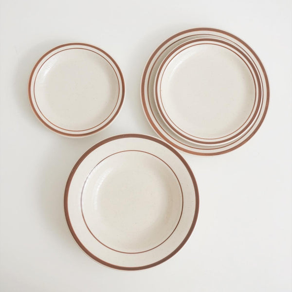 [Bracket Table] Brownie Rim Plate (4 types)