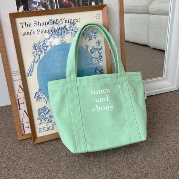 [mucu and ebony] Neat Bag (Mint)