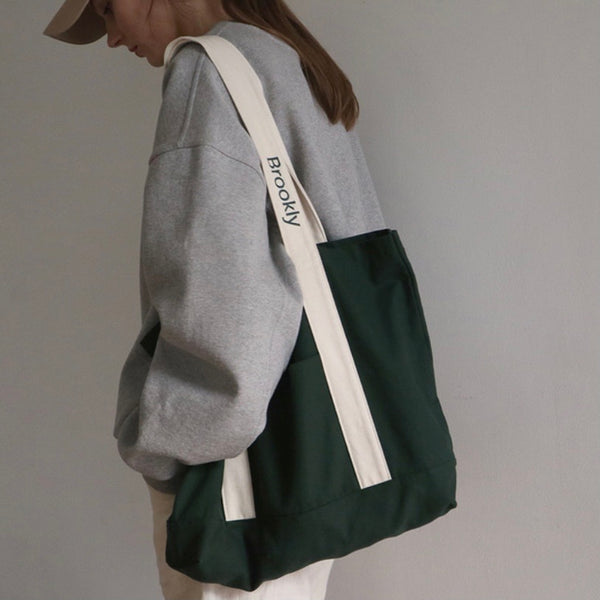 [Brookly] Basic Bag (Deep Green)