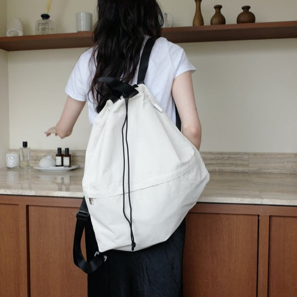 [unfold] String Backpack (Ivory)