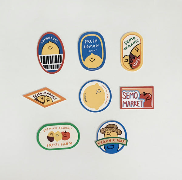 [second morning] SEMO Label Sticker Pack