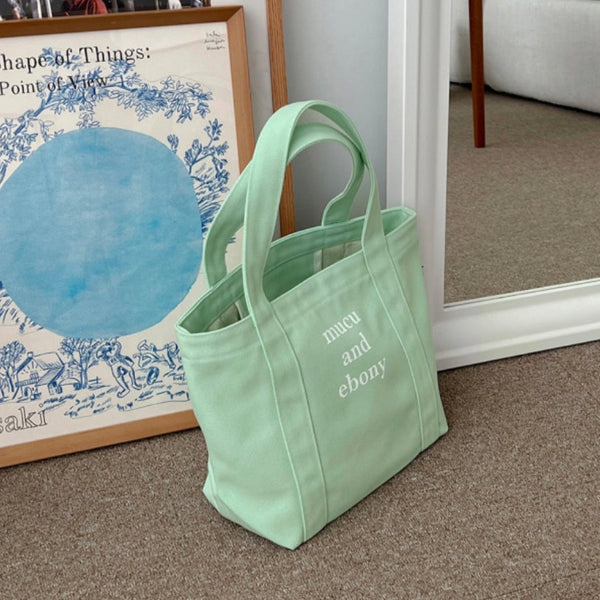 [mucu and ebony] Neat Bag (Mint)