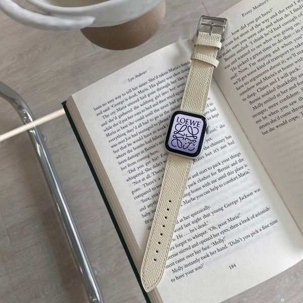 [LE SANS] EPSOM Leather Apple Watch Strap