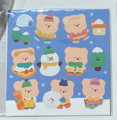 [BAMTOREE] Winter Sticker
