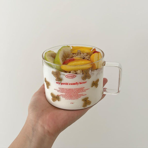 [Bracket Table] Teddy Bear Cereal Mug 500ml