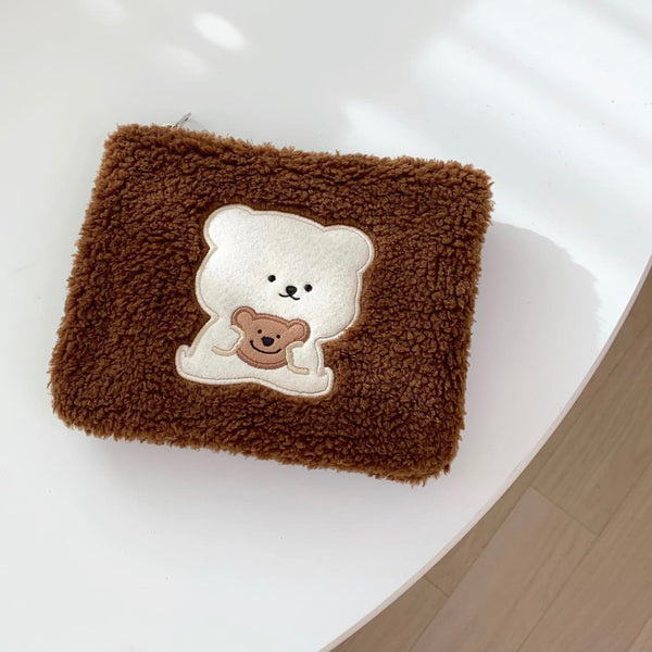 [BAMTOREE] Brown Bear Pouch