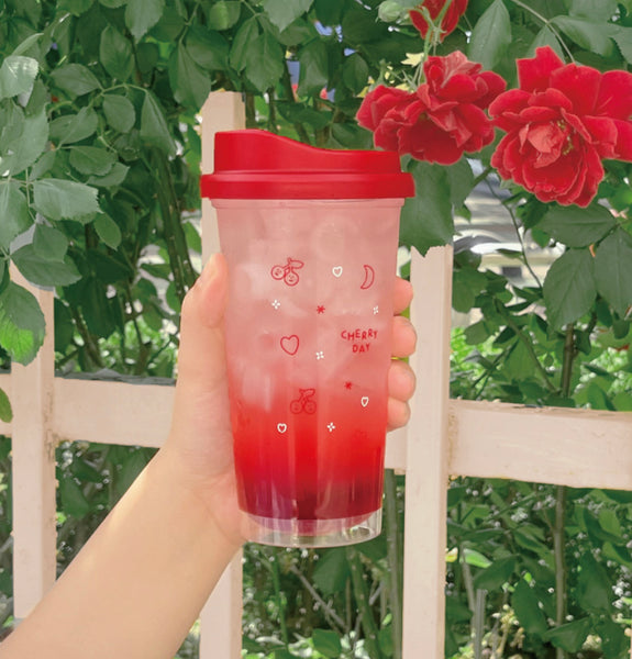 [malling booth] Cherry Day Tumbler 473ml