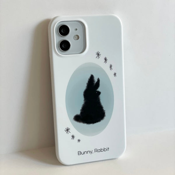 [two paw yard.] Bunny Rabbit Phone Case
