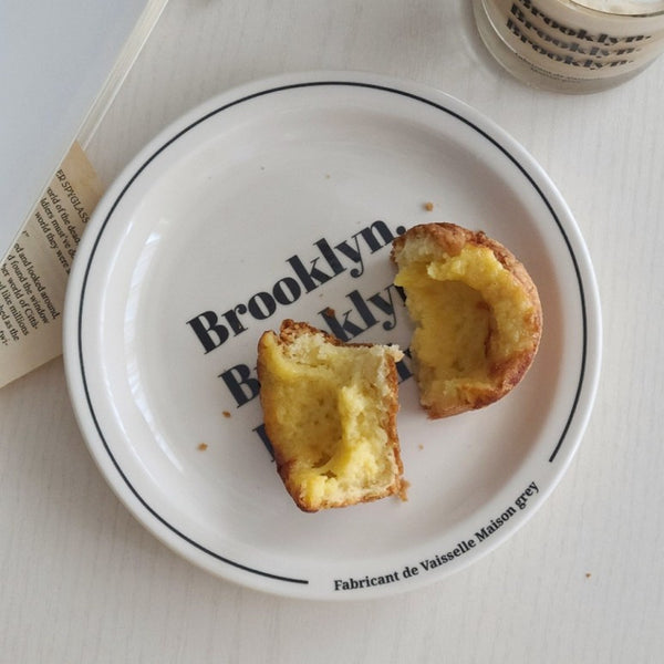 [Maison grey] Brooklyn Plate (18cm)