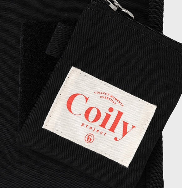 [coily] Stone Bag (Black)
