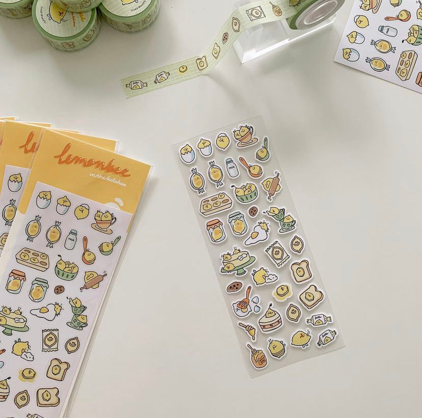 [second morning] Lemonbee Removable Sticker