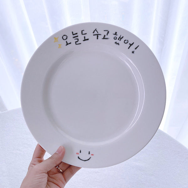 Custom Handmade Lettering Plate