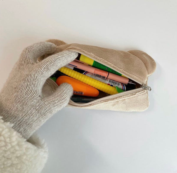[BAMTOREE] Bear Pencil Pouch