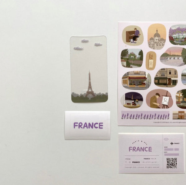 [115room] France Travel Pack