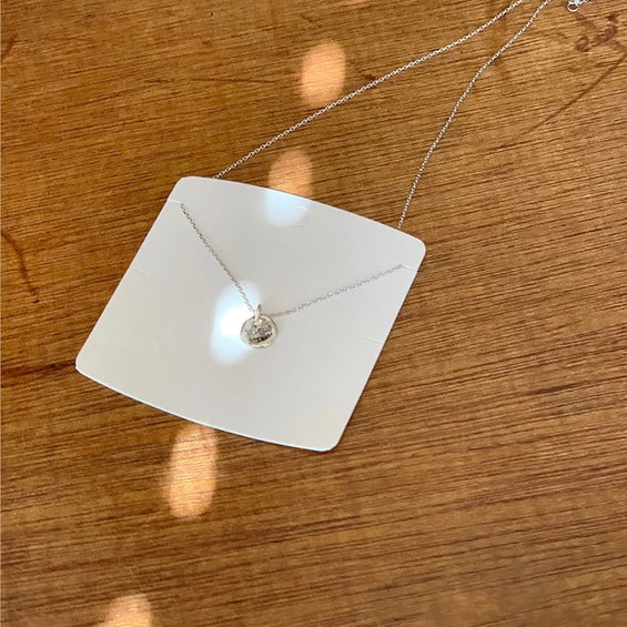 [SLOWAND] [9.25 silver] Forever Necklace