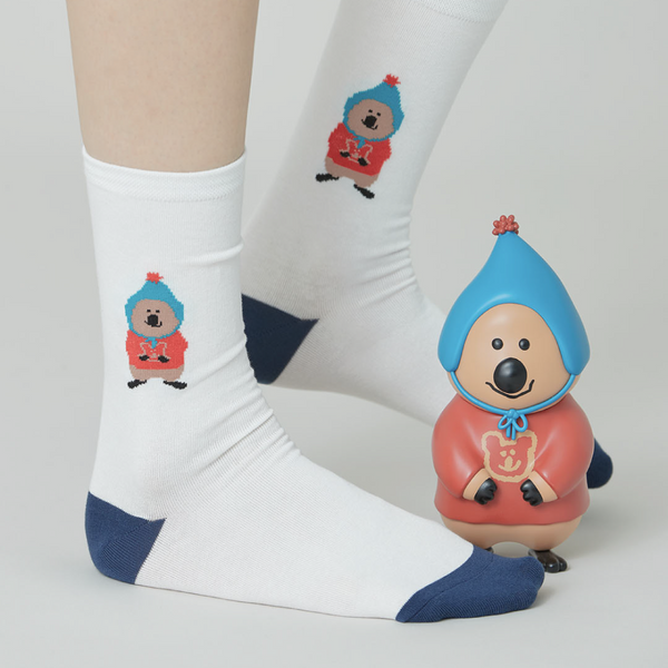 [Dinotaeng] Quokka Trio :: Gatty Single Socks